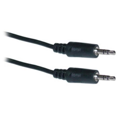 CABLE WHOLESALE CableWholesale 10A1-01125 3.5mm Stereo Cable  3.5mm Male  25 foot 10A1-01125